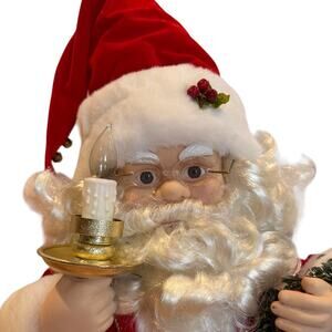 Telco Motionettes Santa Claus Vintage Animated Figure 27" Christmas 80s In Box